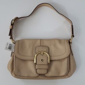 Coach Leather Handbag Soft Pebble Leather Bag